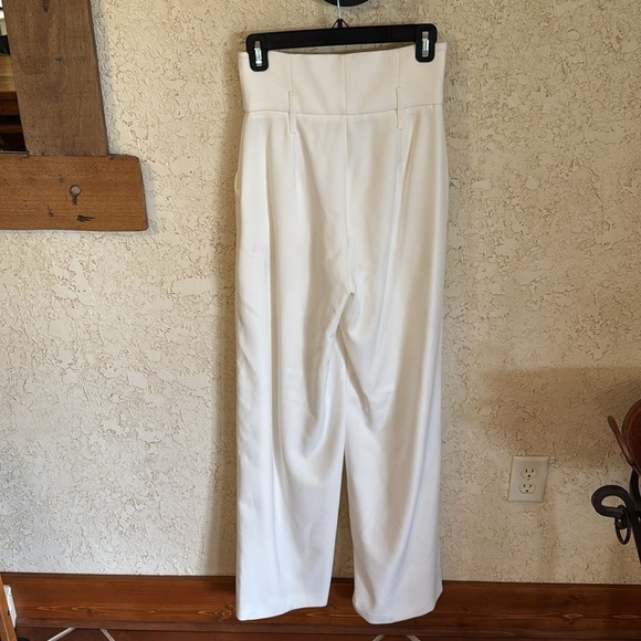 Compact Stretch High Waist Wide Leg Pants by karen Millen NWT - Picture 7 of 17